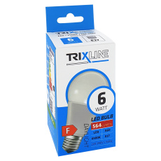 LED žárovka Trixline 6W 564lm E27 A60 studená bílá