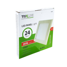 LED panel TRIXLINE TR 122 24W, čtvercový přisazený 4200K