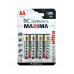 BC batteries MAXIMA alkalická AA mikrotužková baterie 1,5V LR6