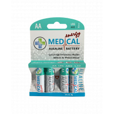 Medical alkalická AA tužková baterie 1,5V LR6