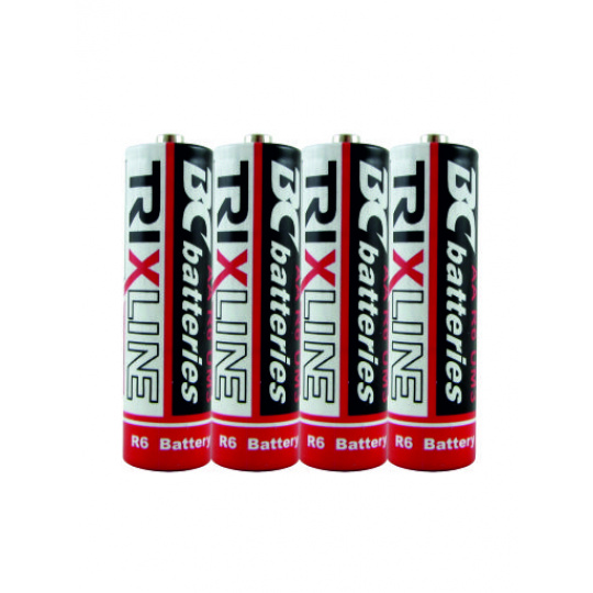 Trixline zinkochloridová tužková AA baterie 1,5V R6