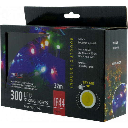 Vánoční LED řetěz TR 348 multicolor