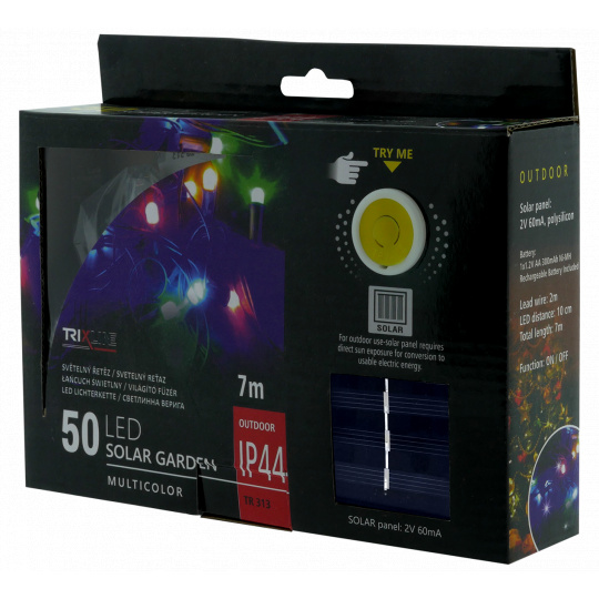 Solární vánoční LED řetěz TR 313 multicolor